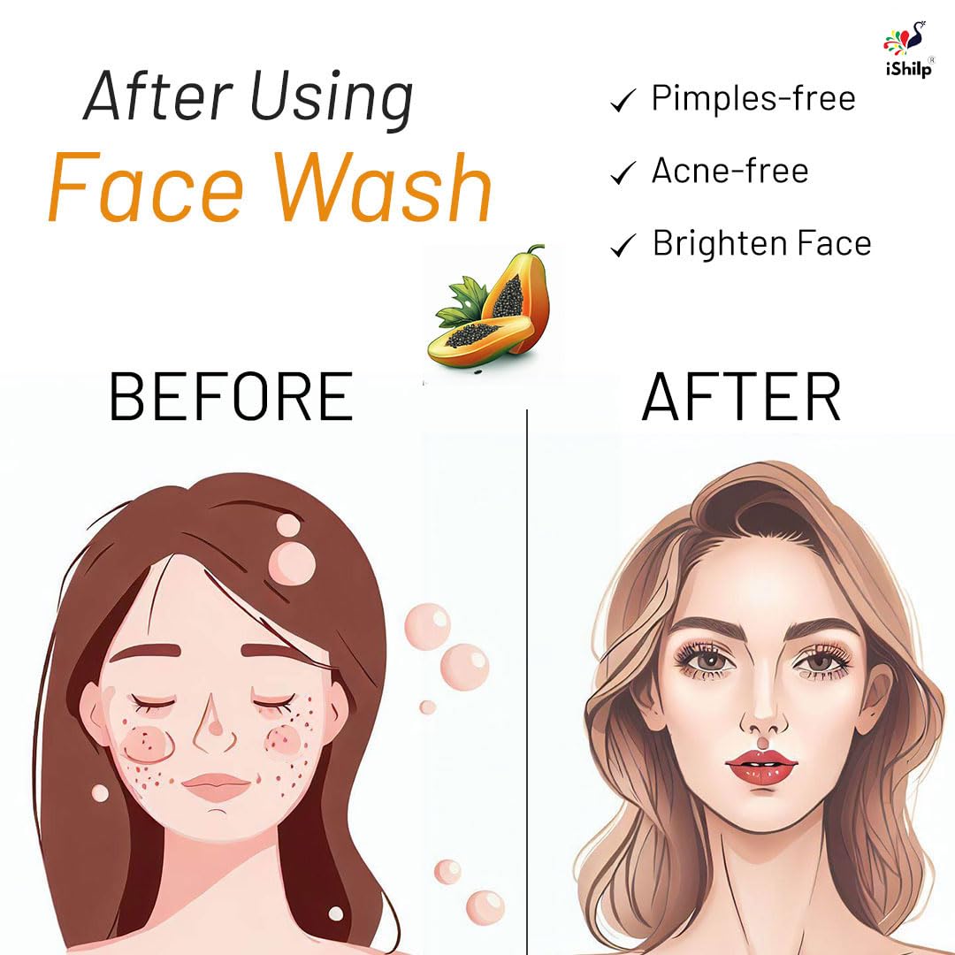 Papaya Face Wash with Vitamin C